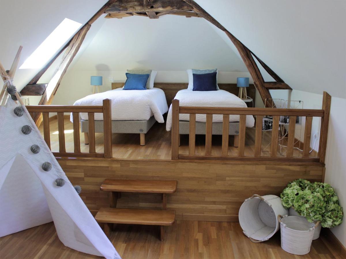 Mer Chambre D'Hotes Les Rives De La Tronne מראה חיצוני תמונה